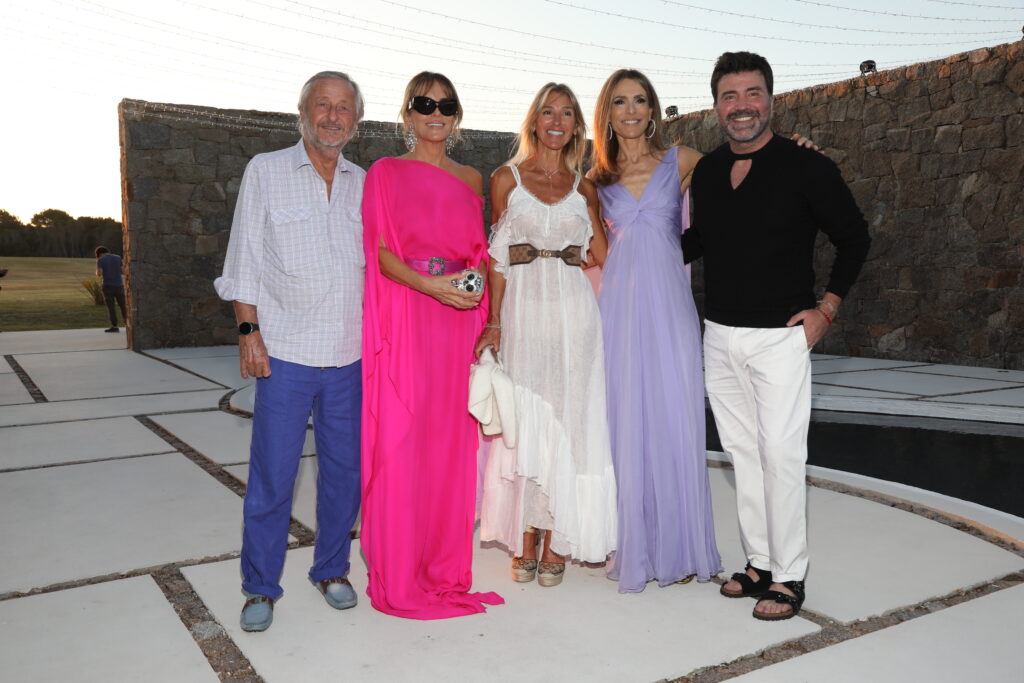 Patio Bullrich y Javier Saiach protagonistas de la alta costura en Punta del Este