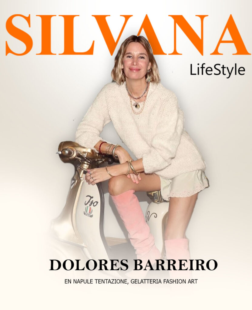 DOLORES BARREIRO en Napule Tentazione, gelatteria fashion & art