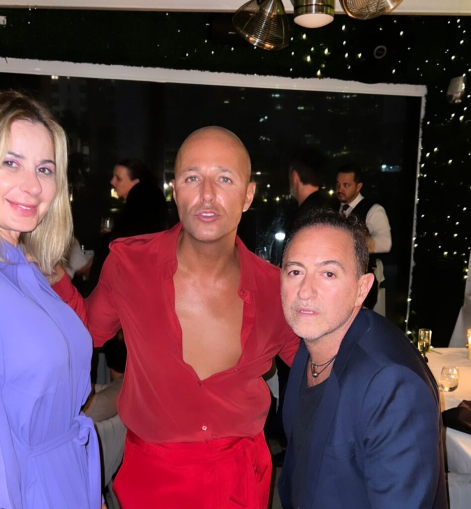 Gaby Alvarez celebro su cumpleaños en el exclusivo resto cantina LA VEINTE en MIAMI con una ambientación red passion party