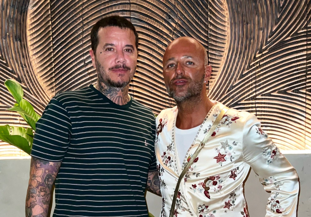 El exitoso productor Sebastian Ortega y el icònico PR Gaby Alvarez celebraron una amistad de varias decadas en Miami