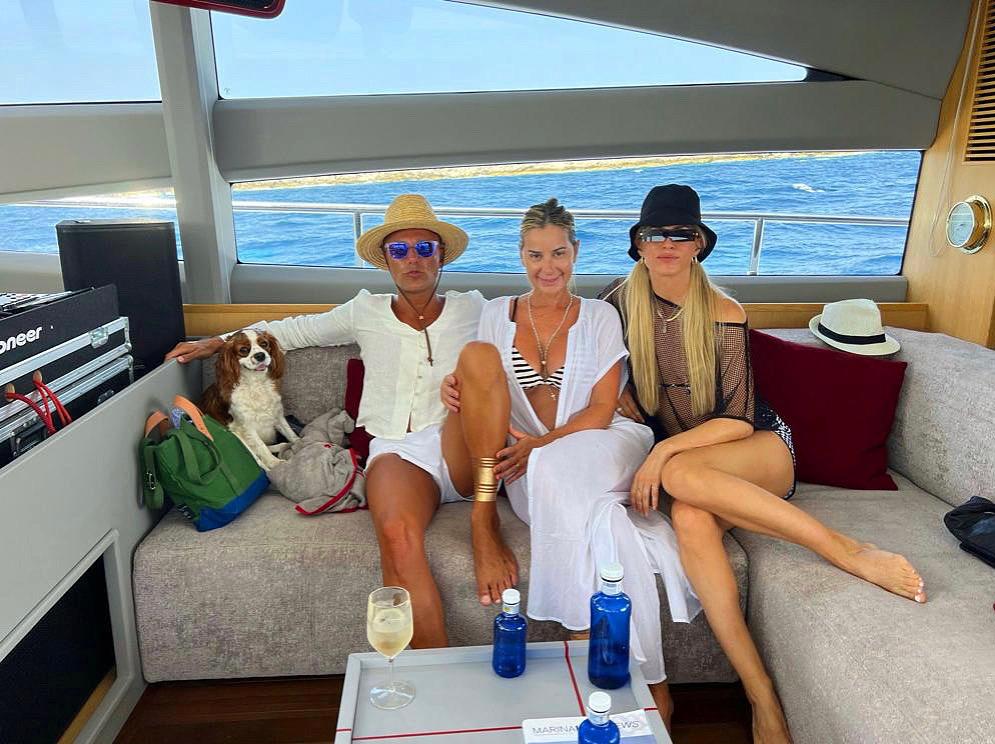 Gaby Alvarez muestra sus exòticas vacaciones en Ibiza, Mallorca y Madrid