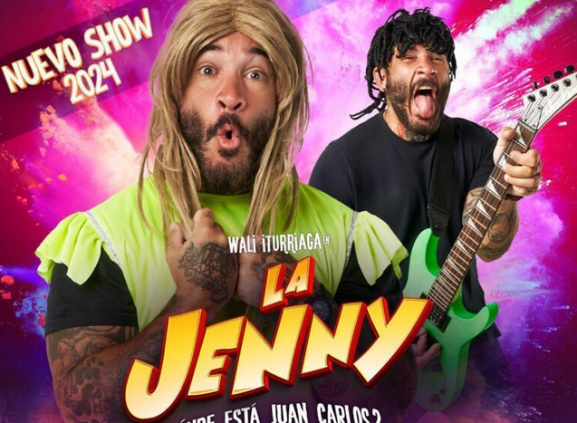 Wali Iturriaga llega con su icònico personaje «La Jenny» al Teatro Gran Rex en Semana Santa