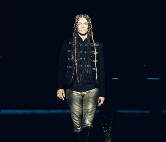 Daniela Urzi con un impresionante look llevò al Bafweek a otro nivel
