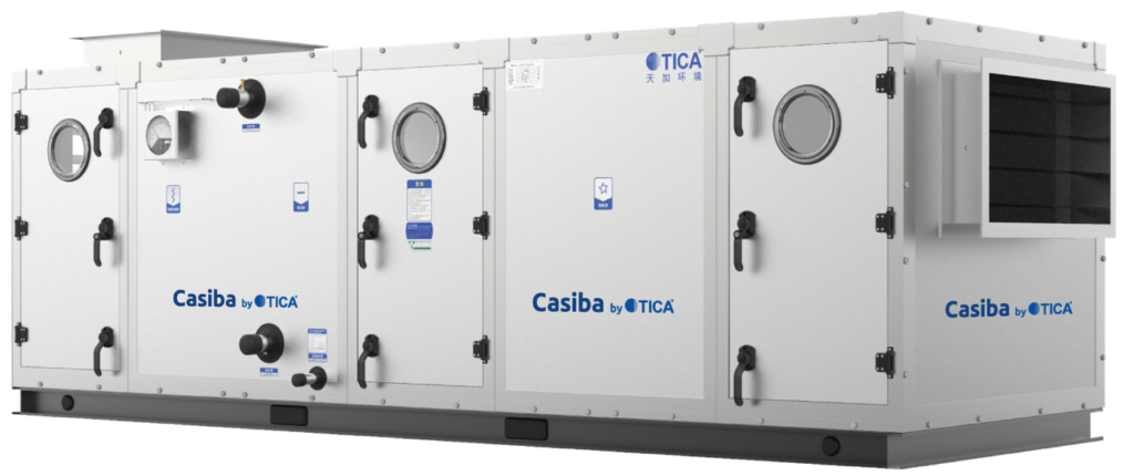 CASIBA S.A. firma contrato de distribución exclusiva con TICA de China para unidades de tratamiento de aire.