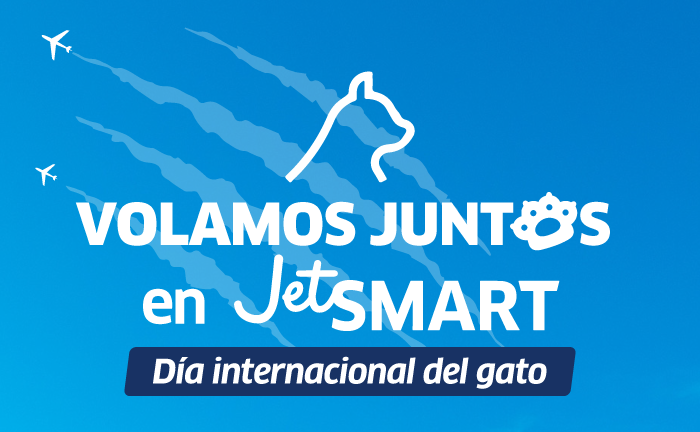 JetSMART, lanzó una nueva promoción donde podrás viajar con tu mascota.