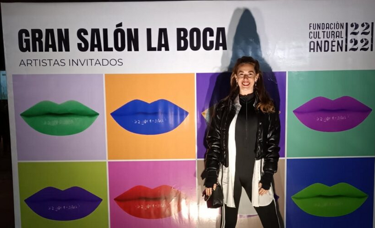 Sol Coppari la joven exponente del arte abstracto, se presenta  en Gran Salòn «La Boca» con un lenguaje visual propio