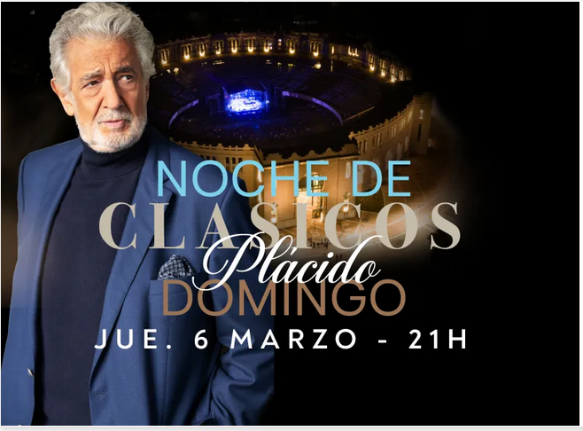 PLÁCIDO DOMINGO, otra visita inolvidable a la Plaza de Toros en Uruguay