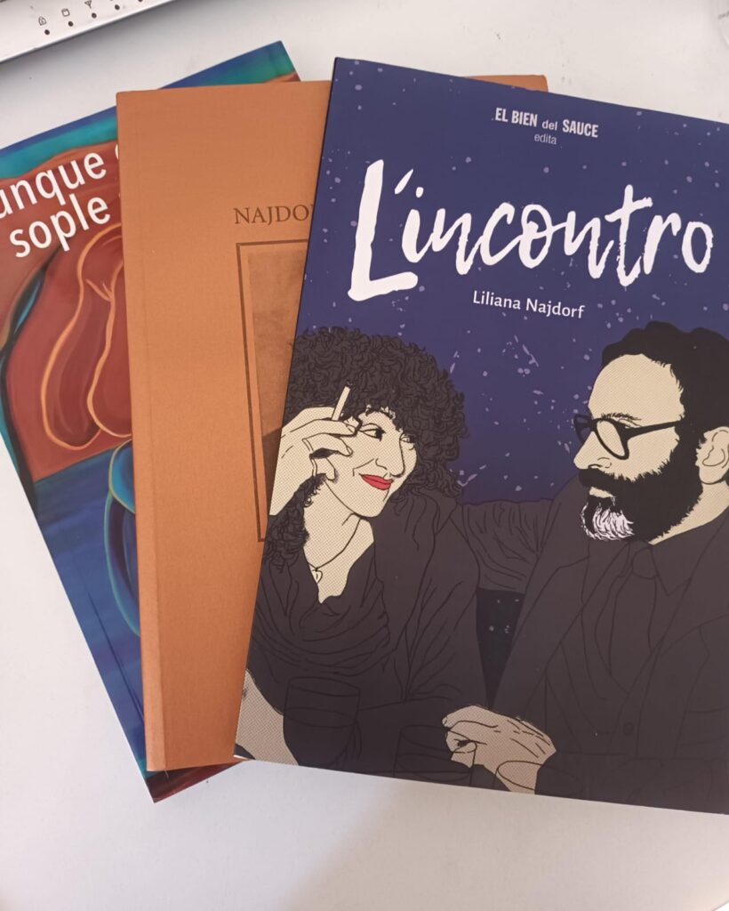 Liliana Najdorf, un viaje por el amor en «L’ incontro» su ùltimo libro