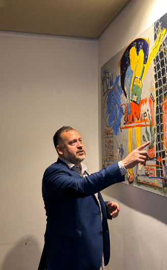 Guillermo Weiss expone en Napule Caballito, «Sala Vip» una experiencia artística íntima
