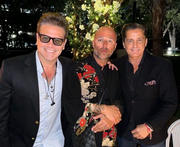 Alejandro Basteri y su novia Mariana Otero cenaron en Cantina La Veinte y se los viò felìces en Miami