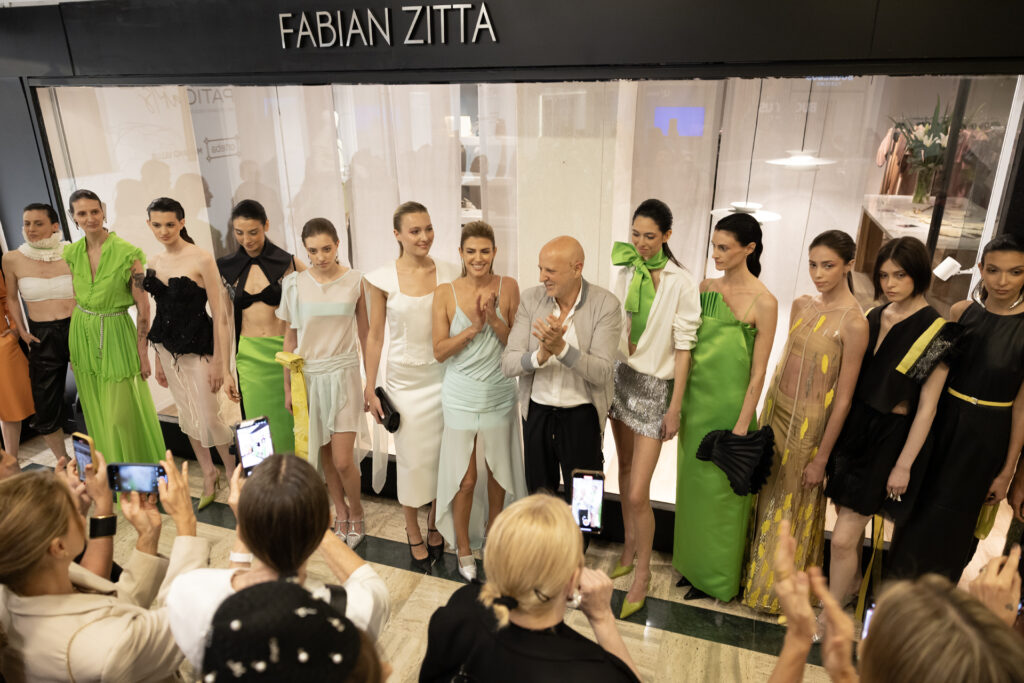 Fabián Zitta presentó ITALIA RESORT 2026 en un desfile inolvidable en Patio Bullrich: moda, elegancia y celebración.