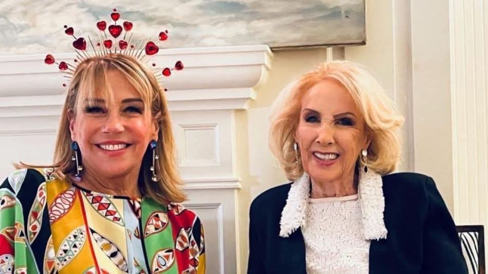 Marcela Tinayre cumplió 75 años, una noche de elegancia y amor junto a Mirtha Legrand