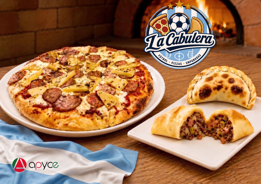 APYCE lanza la «Pizza y Empanada Cabulera», pasión argentina para acompañar cada partido de la selección